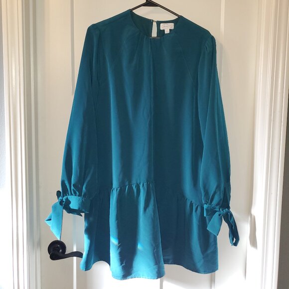 Mud Pie Green Merritt Flounce Women's Dress- Sz Small - Picture 1 of 6